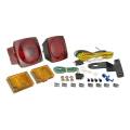 TRAILER ACCESSORIES - Trailer lights - CURT - CURT Mfg 53540  Trailer Light Kit - 2 combinations lights, 2 marker lights, 20' wiring harness, license plate bracket and frame mounting clips